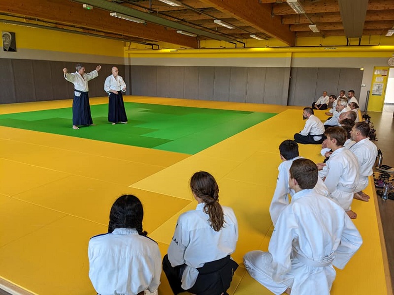 20211009 Stage Aikibudo Alain Floquet et C Brun Poitiers