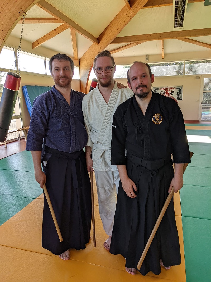 20220507 Dimitri Gillme 1er Dan Kobudo Katori Shinto Ryu