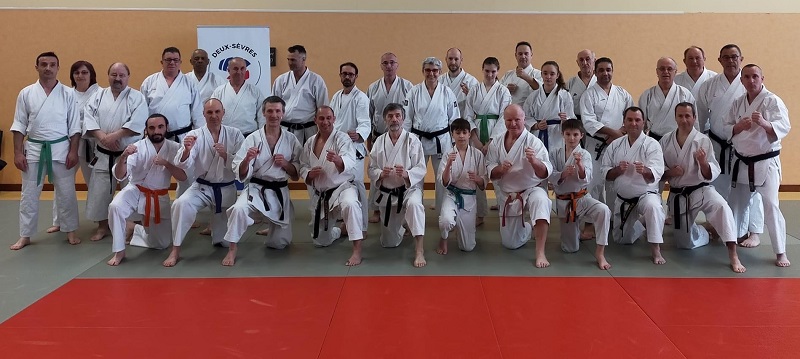 20230326 Stage karate Christian Tosini Parthenay